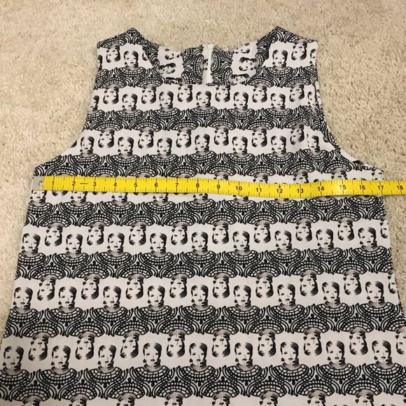 Retro Handmade Twiggy Sleeveless Top - Picture 13 of 16